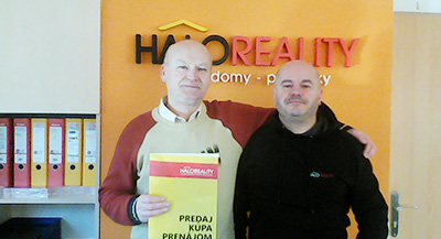 Spokojní klienti HALO reality | Spokojnosť s maklérom z Novák