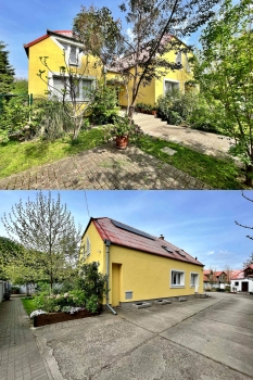 Predaj, rodinný dom Jur nad Hronom, s priľahlými budovami, krásnou záhradou, vhodný aj na podnikanie - IBA U NÁS