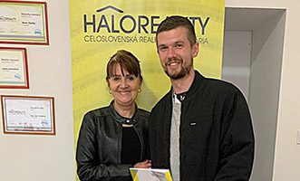 Recenzie, realitná kancelária HALO reality - Spokojnosť s maklérom z Nových Zámkov