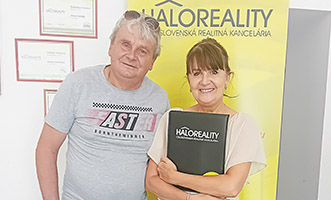 Recenzie, realitná kancelária HALO reality - Spokojnosť s maklérom z Nových Zámkov