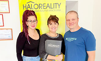 Recenzie, realitná kancelária HALO reality - Spokojnosť s maklérom z Nových Zámkov