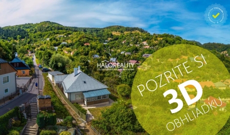 Predaj, rodinný dom Banská Štiavnica, Resla - EXKLUZÍVNE HALO REALITY