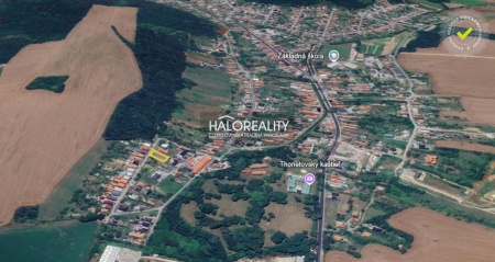 Predaj, pozemok pre rodinný dom   766 m2 Veľké Uherce - EXKLUZÍVNE HALO REALIT...