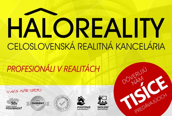 Predaj, dvojizbový byt Prievidza - EXKLUZÍVNE HALO REALITY